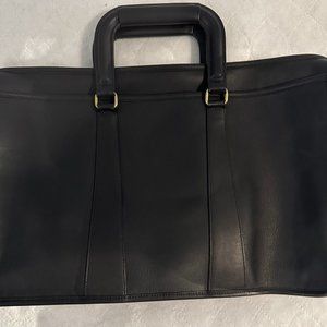 COACH Vintage Metropolitan Black Leather Briefcase